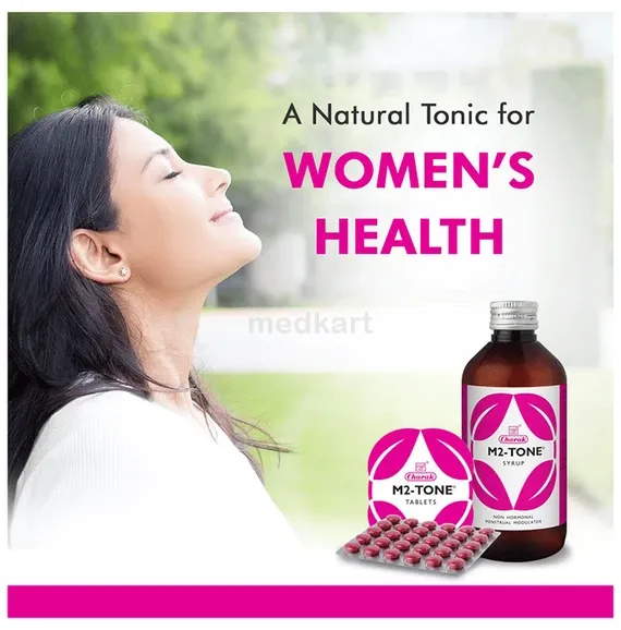 m2 tone syrup 450 ml